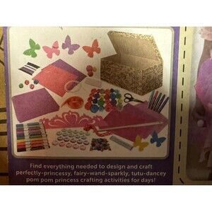 Seedling Deluxe Princess Costume Craft Trunk Dress Up Fairy Wand Tutu Sparkly